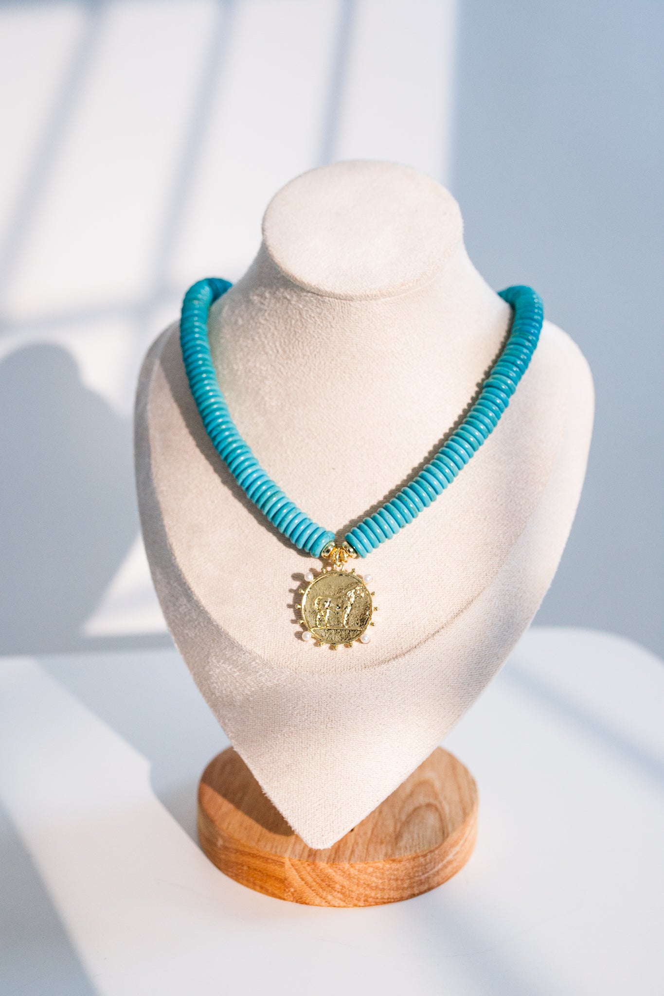 Horse Girl Turquoise Necklace