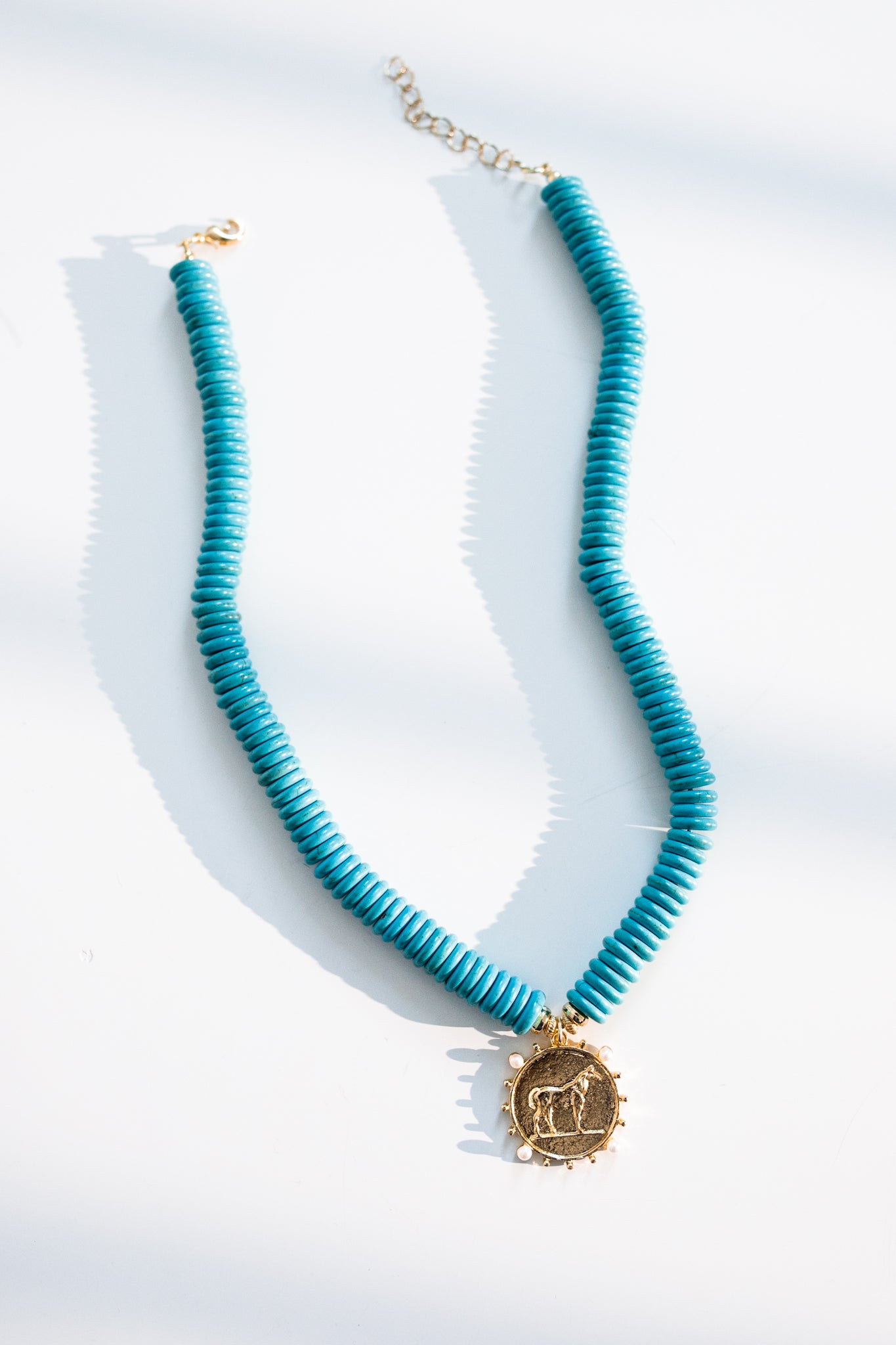 Horse Girl Turquoise Necklace