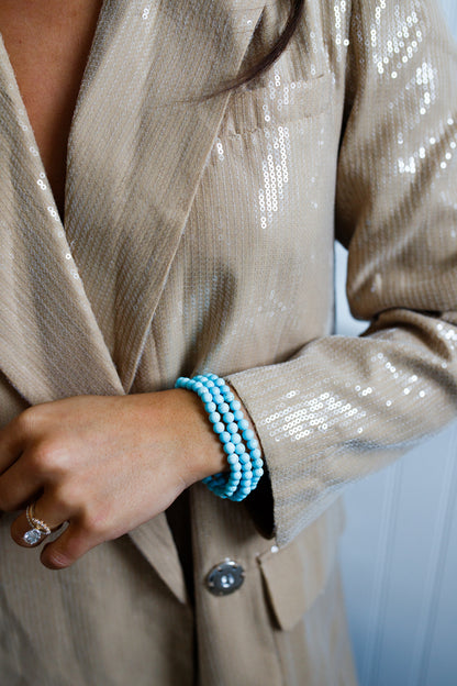 Turquoise Beaded Bracelet