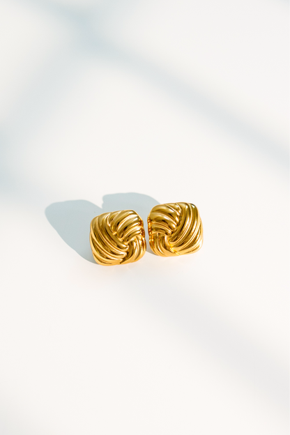 Honey Gold Studs