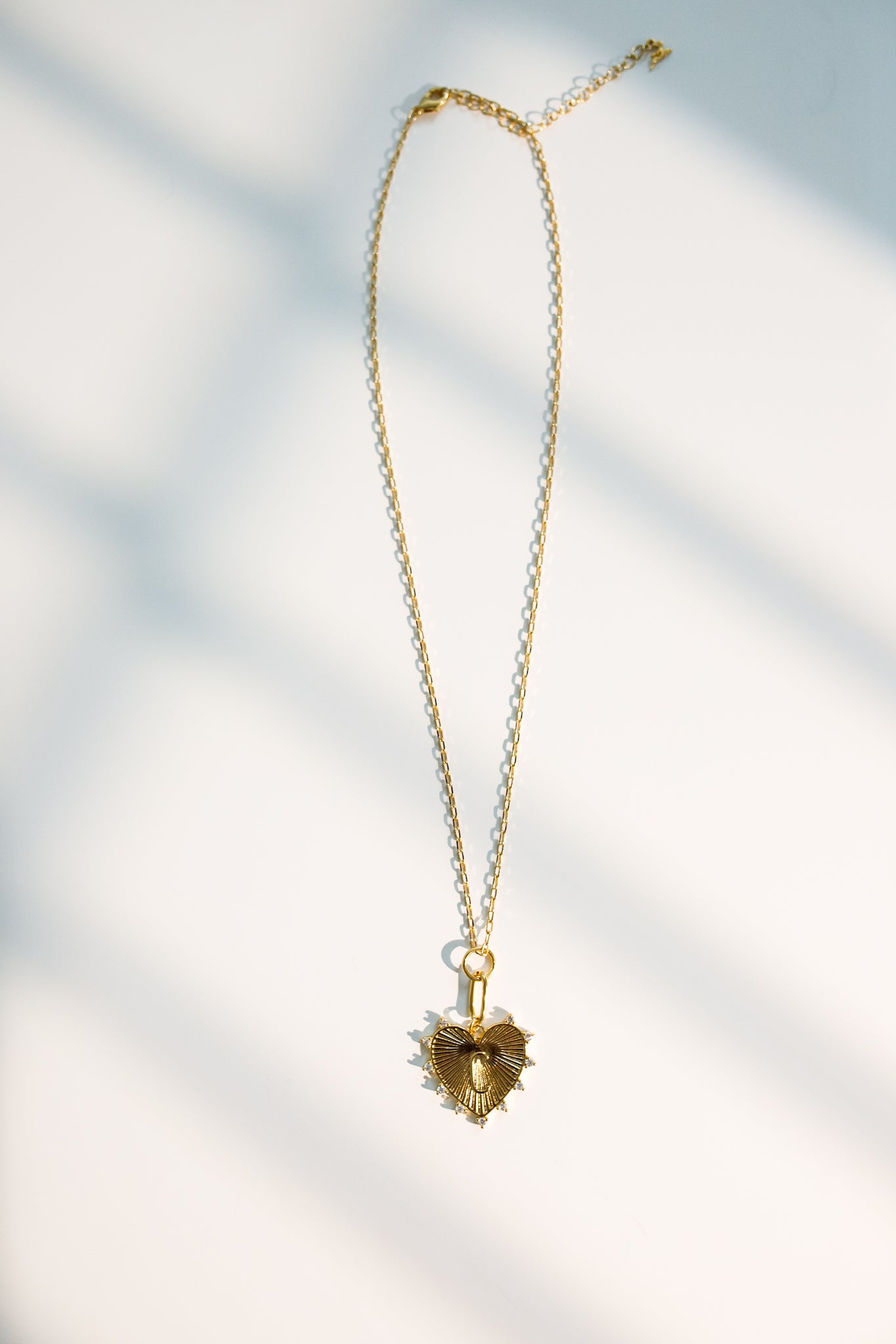 Initial Heart Necklace