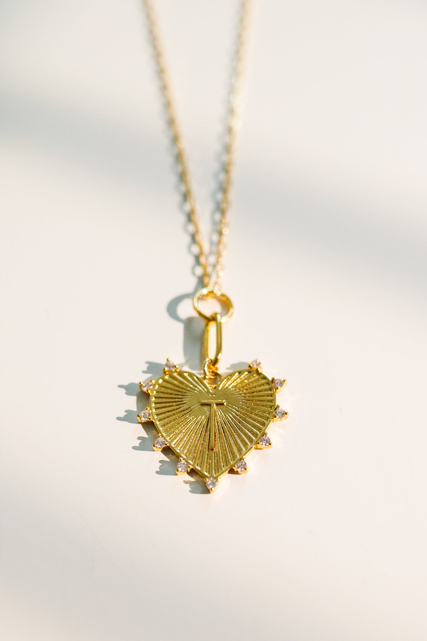 Initial Heart Necklace